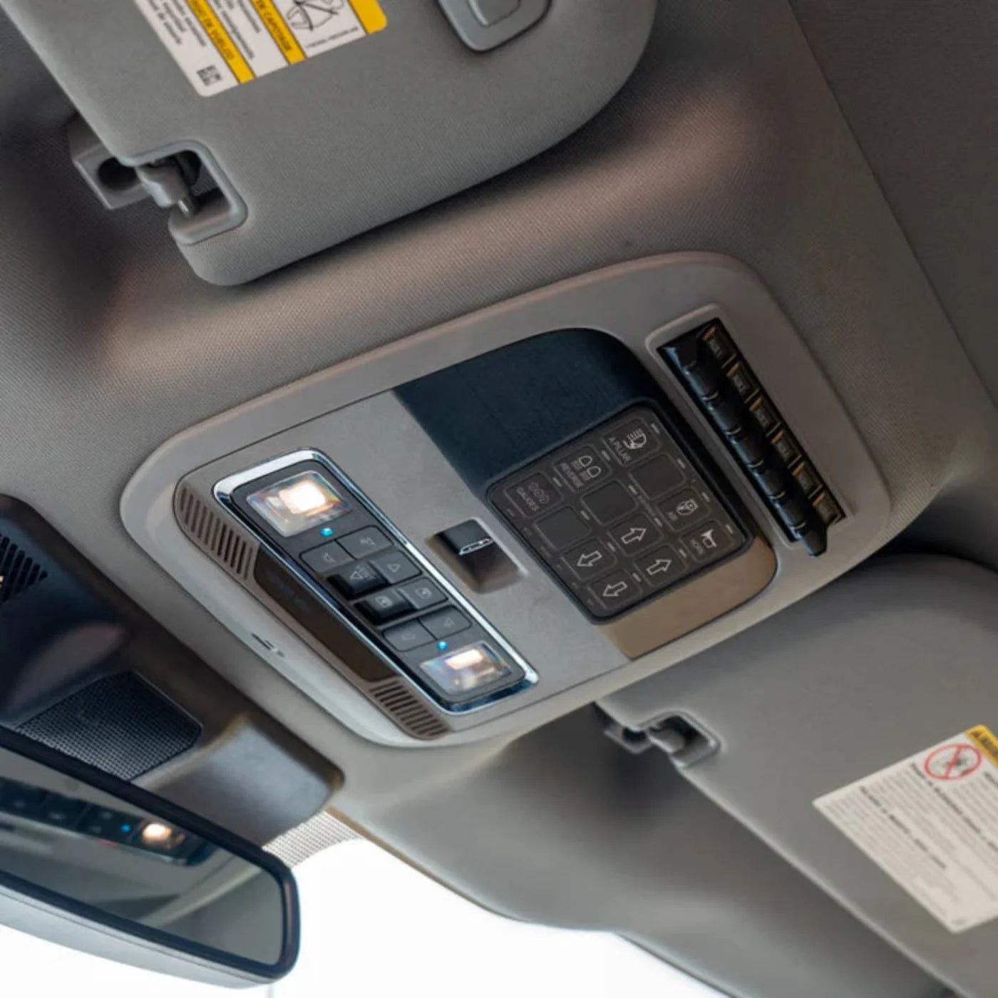 21-24 RAPTOR COMPLETE SWITCH PROS KIT - SUNGLASS CONVERSION KEYPAD MOUNT keypad mount installed