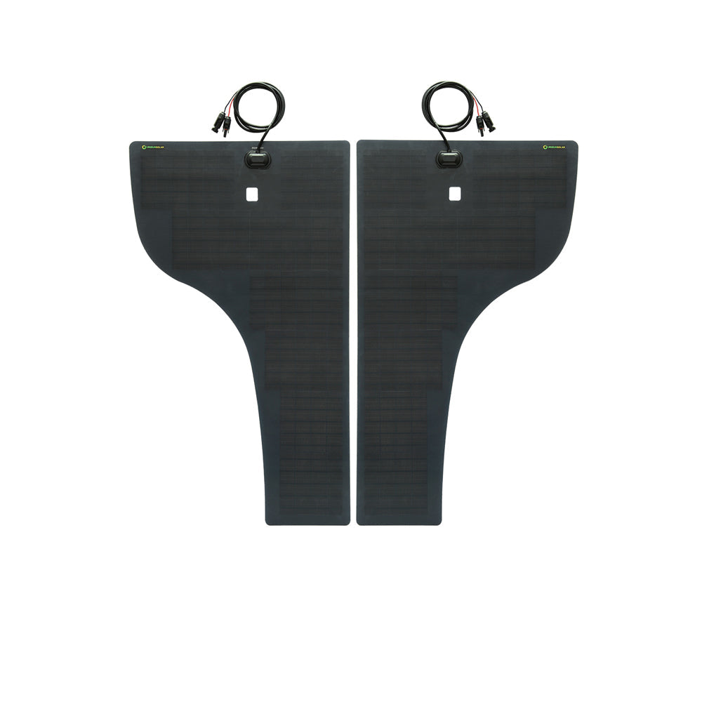 Dodge Ram SRT 1500 Sport (2009-2019) Lensun 110W Hood Solar Panel