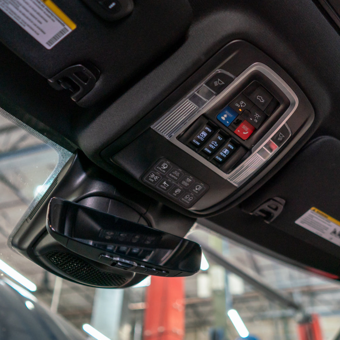 2021-2024 Ram TRX SDHQ Built 3D Printed Sunglass Keypad Mount Conversion installed