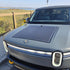 Rivian R1T Lensun 115W Hood Solar Panel Charge 12V Battery&Power Station