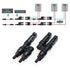 One Pair of 1F2M &1M2F Y Adapter Connectors
