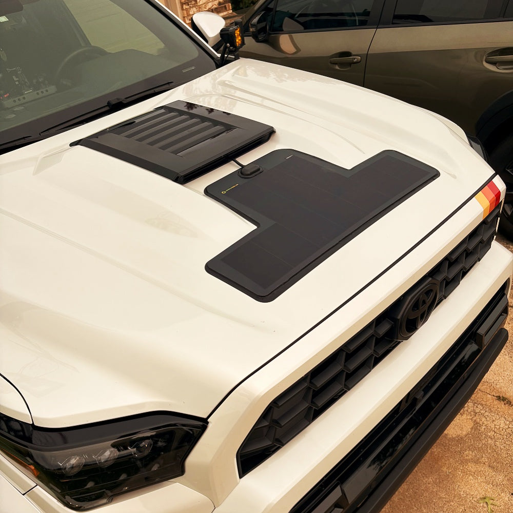 Toyota-4Runner-Lensun-35W-Hood-Solar-Panel-2