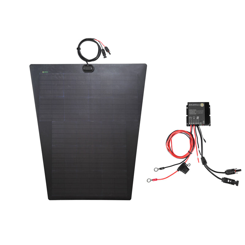 Toyota Sequoia 3rd Gen (2023-Present) Lensun 90W Hood Flexible Solar Panel-3