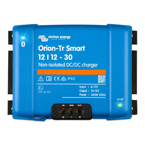 Victron ORI121236140 Orion-Tr Smart DC-DC Charger Non-Isolated - 12V/12V/30A
