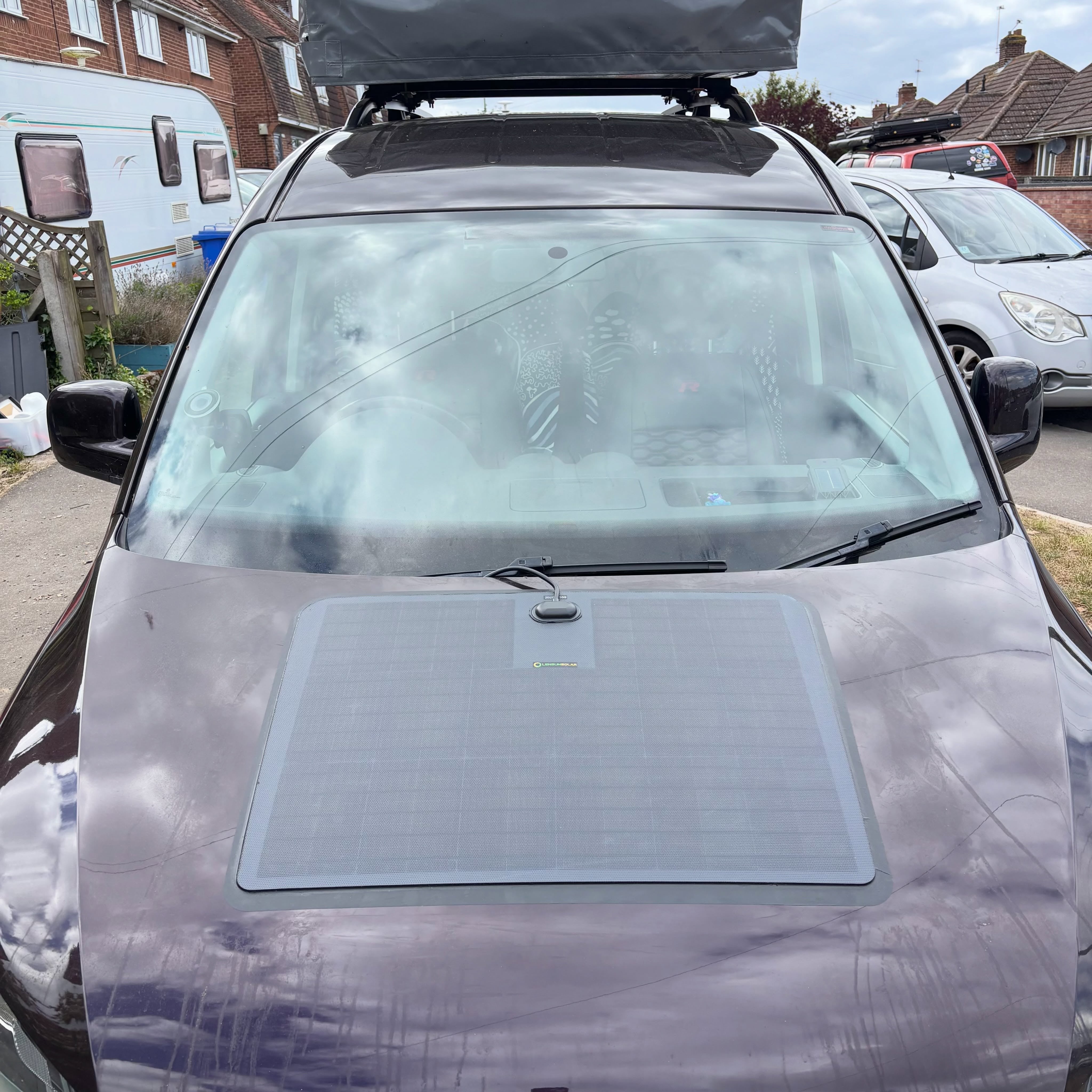 VW_Caddy_3rd_Gen_Lensun_60W_Bonnet_Flexible_Solar_Panel-1