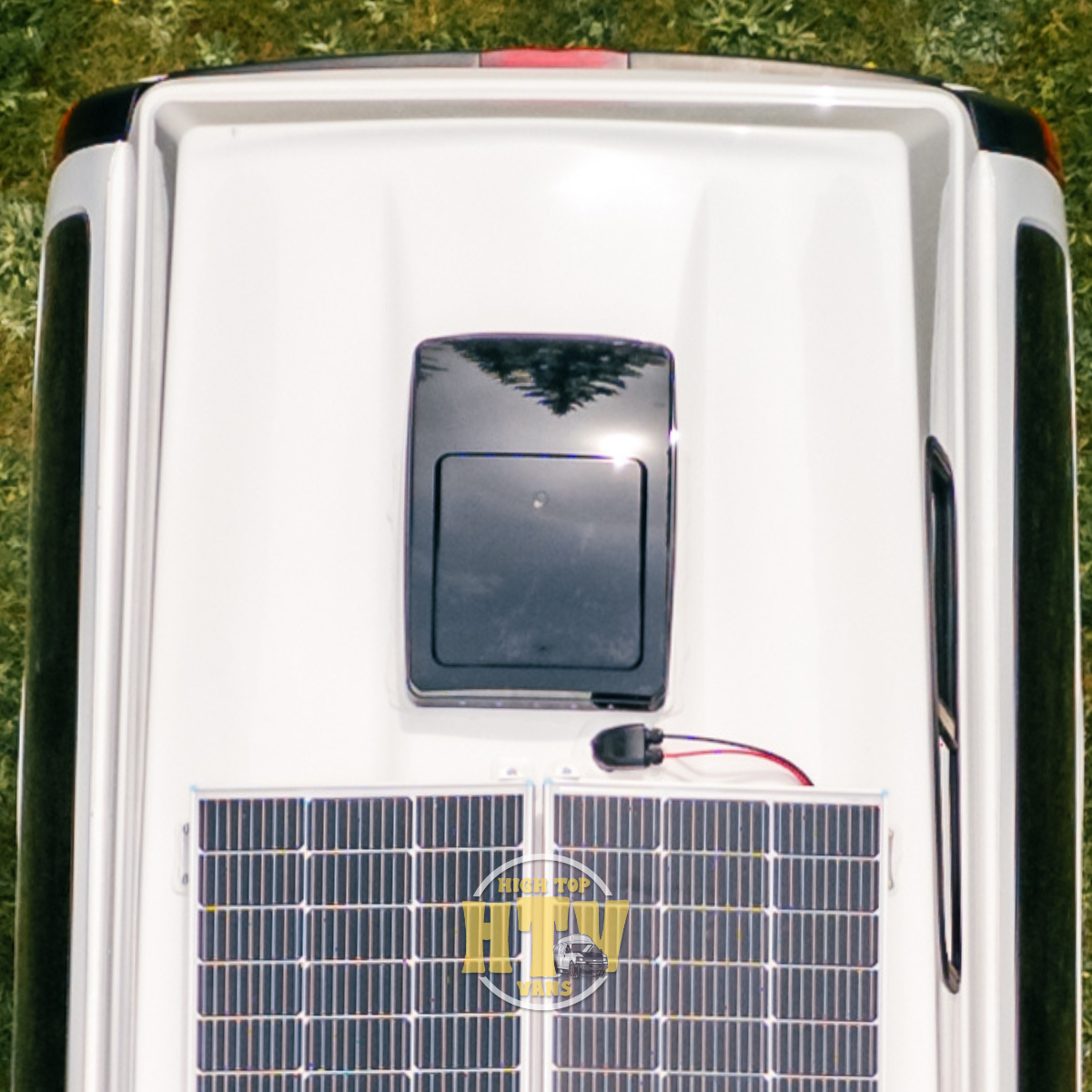 Maxxair Deluxe Roof Vent on a High Top Van