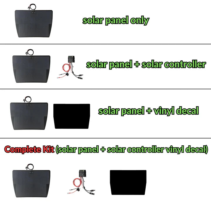 Volvo-XC90-Lensun-100W-12V-Bonnet-Flexible-Solar_Panel-3