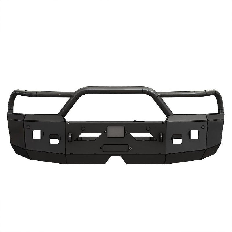 Heavy-duty aluminum front winch bumper by Aluminess for Ford Transit