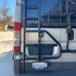 Non-slip ladder rungs on Aluminess ProMaster rear ladder