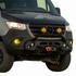 Recon series aluminum front winch bumper by Aluminess for Sprinter
