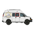 AM Auto CE03-RSB1 Chevrolet Express Passenger's Side RH Cargo Door Bonded Window