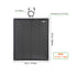 LensunSolar 100W Flexible Solar Panel, PERC 9BB Solar Cell