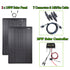 Lensun 300W(2x150w) Flexible Solar Panel Roof Tent Mounted