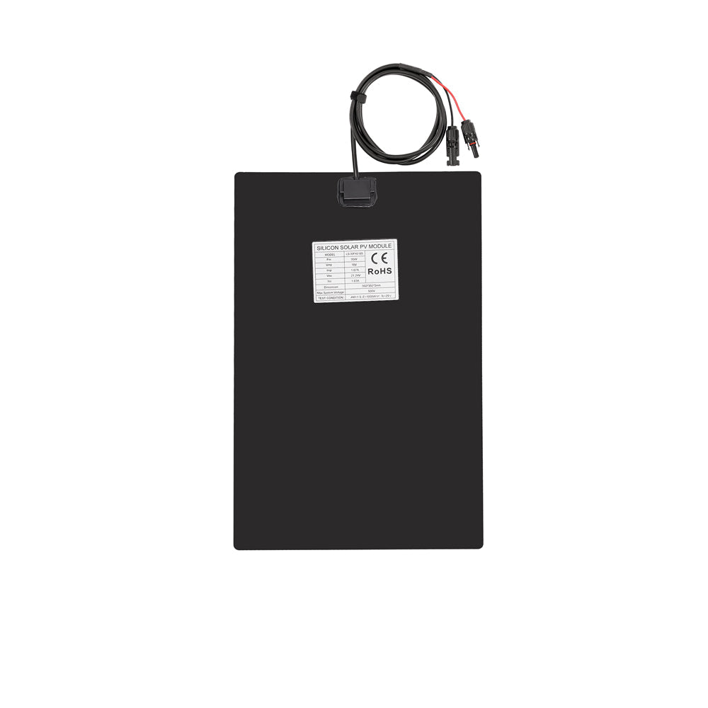 lensun-30w-flexible-solar-panel-back-cable-2