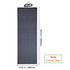 LensunSolar 55W 12V Flexible Solar Panel with Backside Cable
