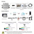 LensunSolar 600W Grid Tie Solar Inverter with WIFI Micro Inverter 230V 120V Auto Switch