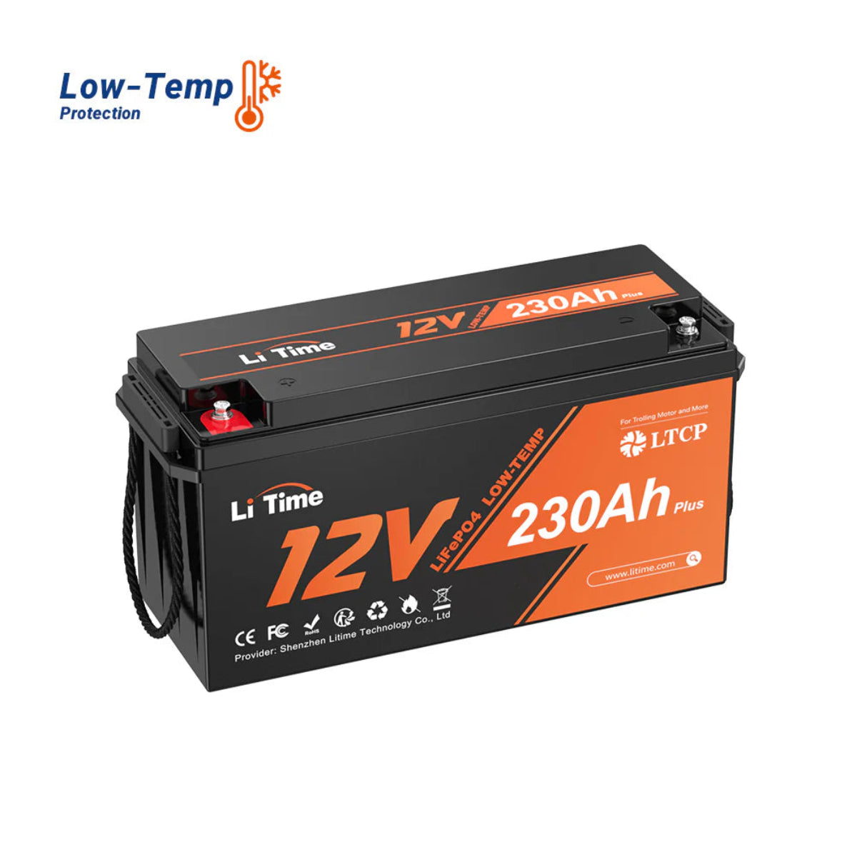 Battery with Low-Temp Protection feature