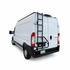 Rear-mounted aluminum ladder by Aluminess for Ram ProMaster