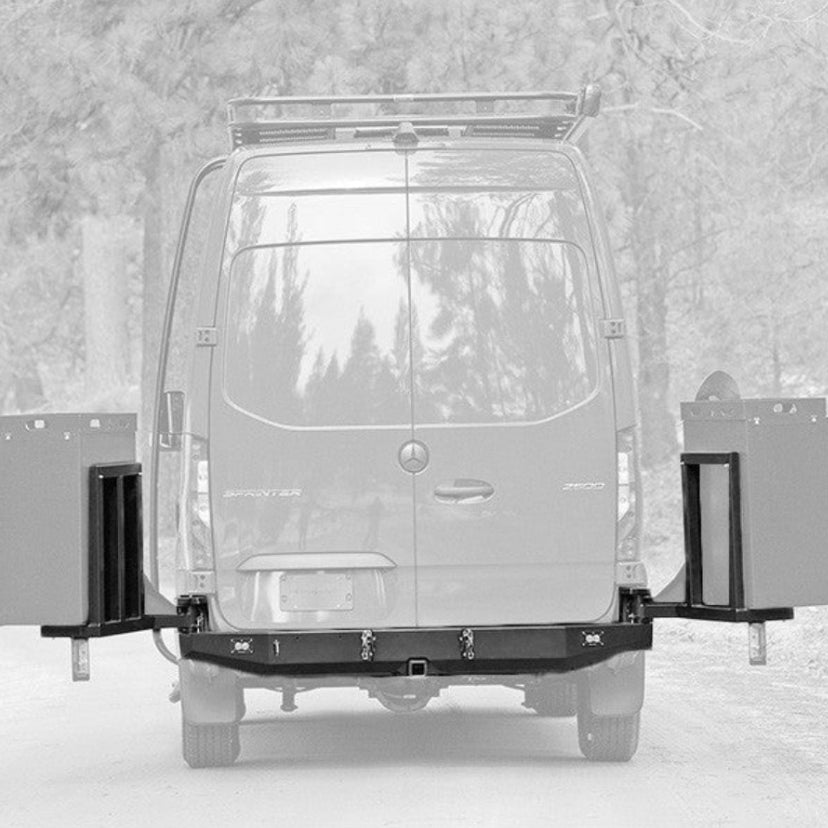 Rear bumper upgrade fitted to 2019 Sprinter